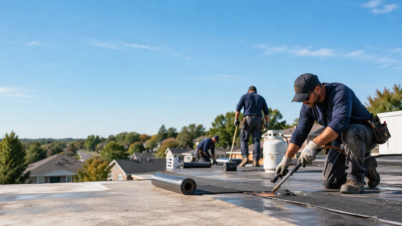 Flat Roof Leak Repair providers in Rougemont, NC